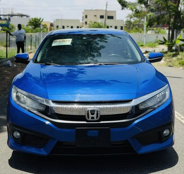 Honda Civic Touring 4dr Sedan (1.5L 4cyl) 2017 Blue · Photo 1