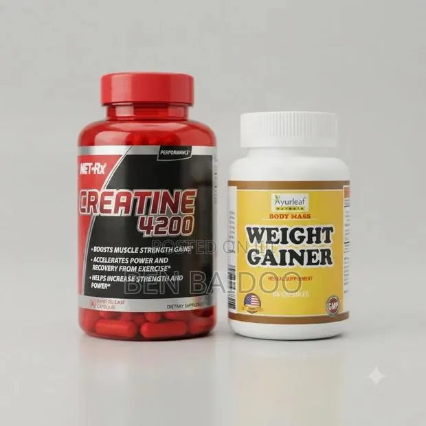 Met-Rx Creatine Capsules Weight Gainer Supplement · Photo 1