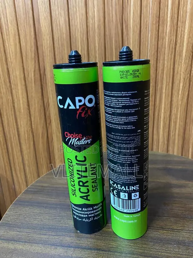 Capo Fix Siliconized Acrylic Sealant, · Photo 1