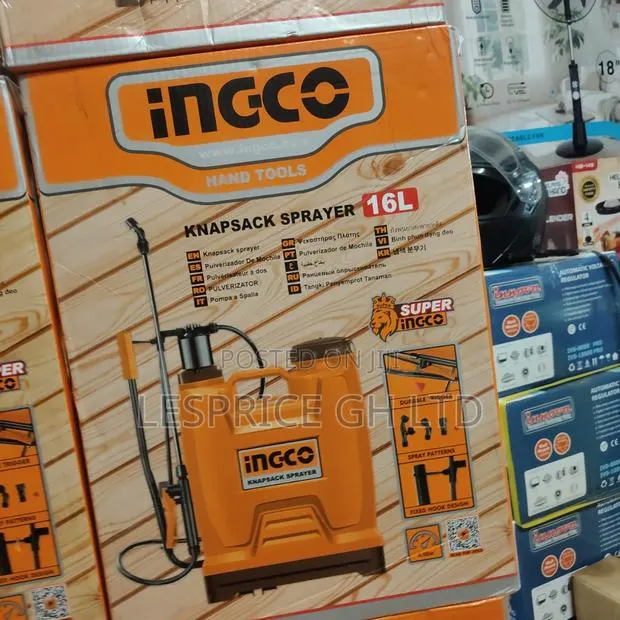 Top Rated 16l Knapsack Sprayer With Adjustable Nozzle From Ingco · Photo 1