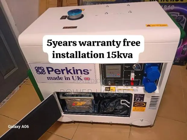 Energetic Crystal 16500watts 15kva Diesel Generator Perkins · Photo 1