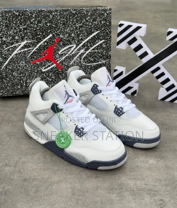 Air Jordan Retro 4 Cement · Photo 1