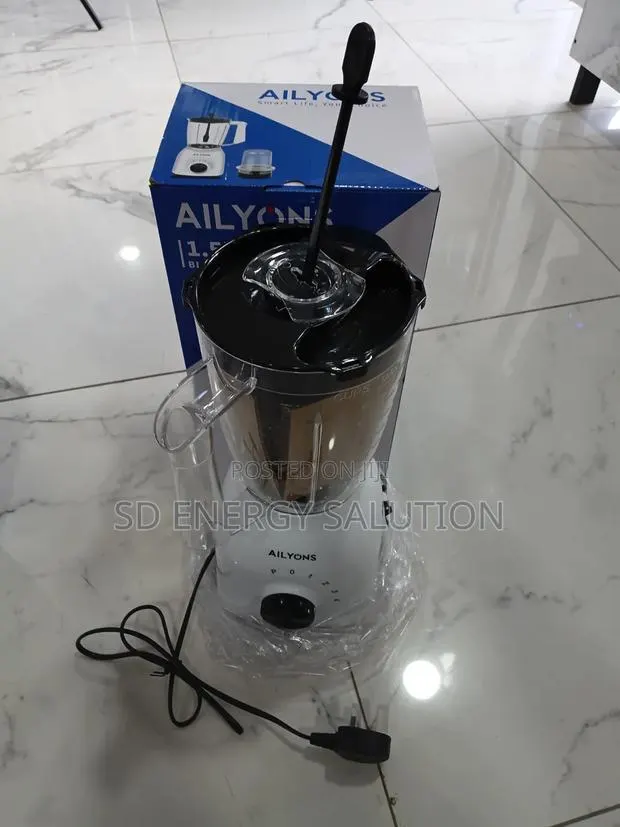 Ailyons 1.5L Professional Blender 350W FY-304 -2 in -1 With Grinder, · Photo 1