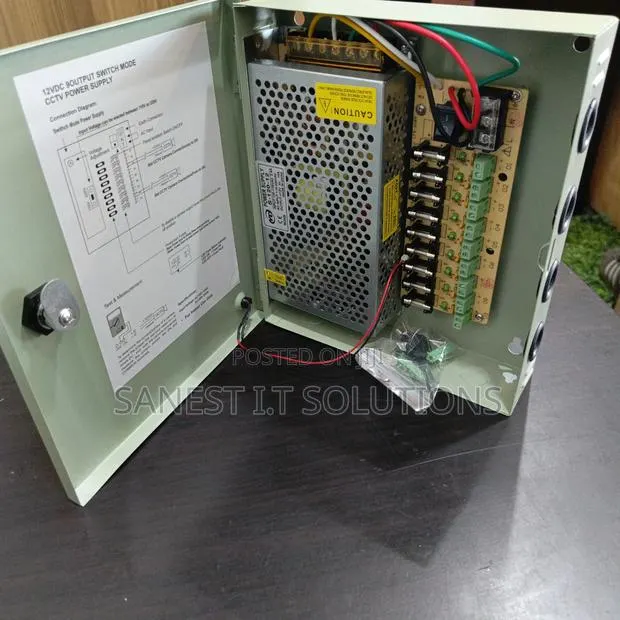 CCTV Power Supply 8 Channel Dc12v · Photo 1
