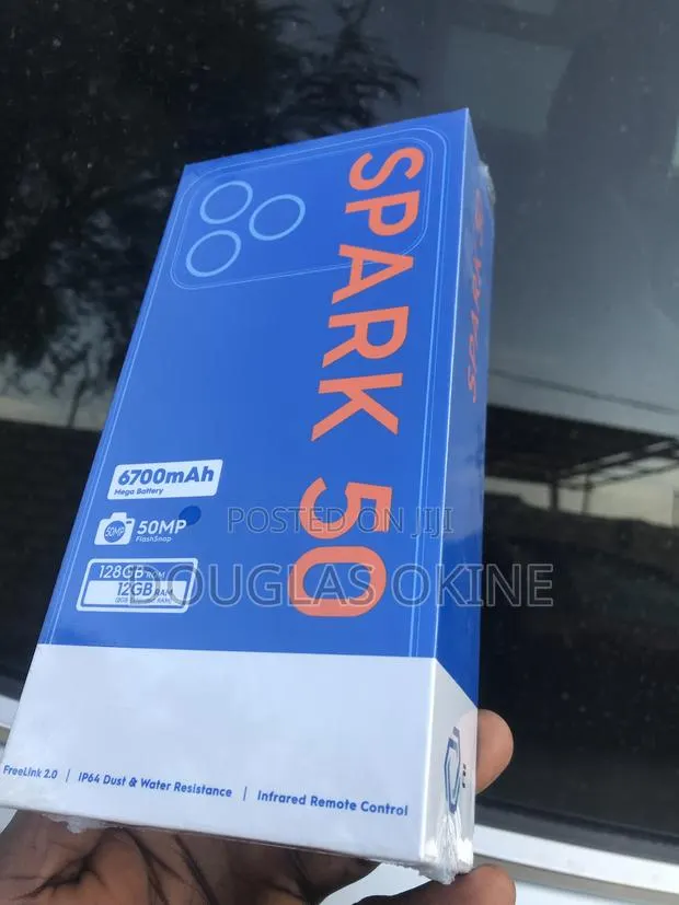 New Tecno Spark 50 128 GB Black · Photo 1