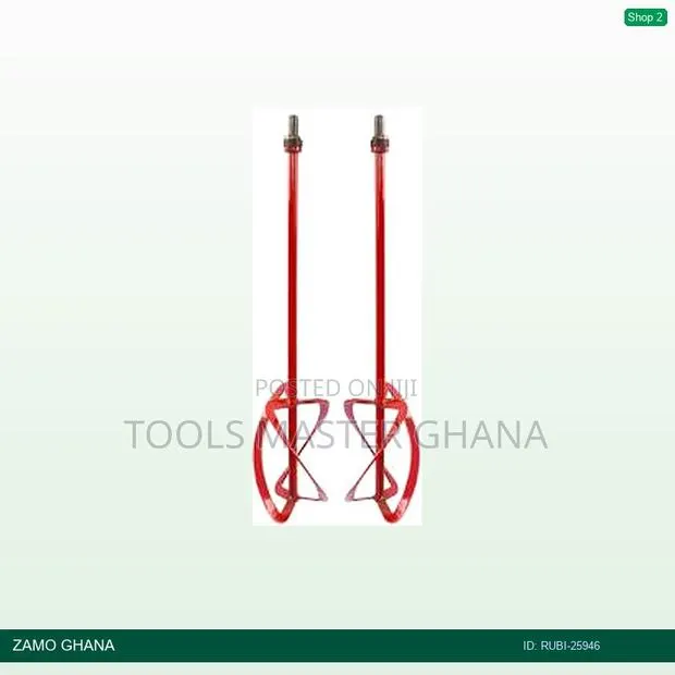 M-120-Duplex Mixer Kit Mortar Mixer Paddle (1 Pair) - Rubi-25946 · Photo 1