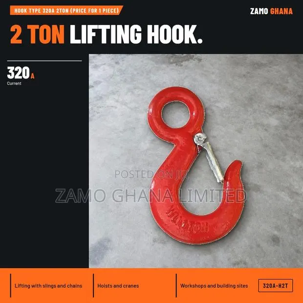 Hook Type 320A 2Ton (Price for 1 Piece) - 320a-H2t · Photo 1