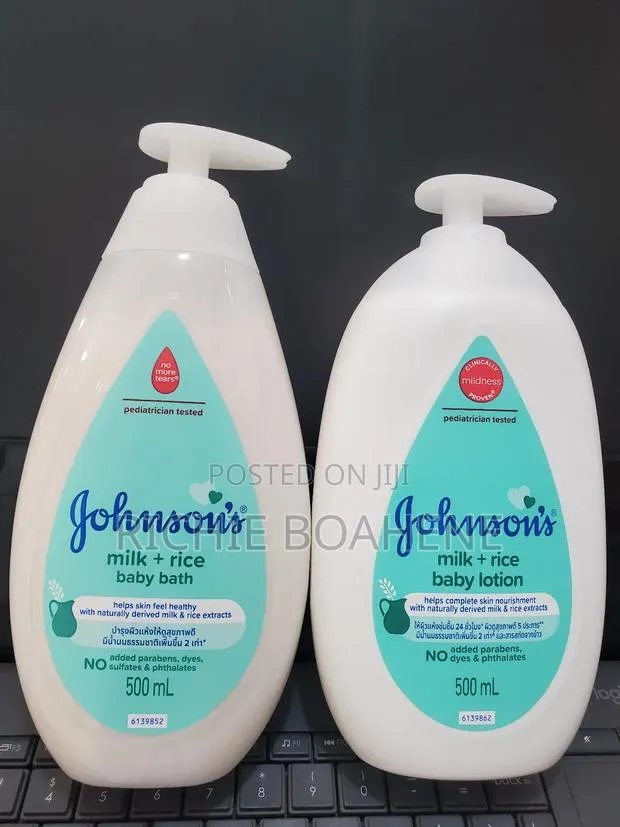 Johnson Rice and Milk Lotion and Bath · Photo 1
