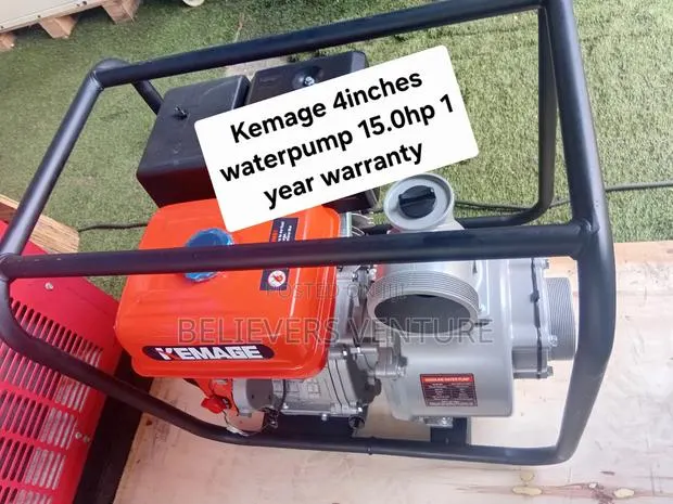 Kemage 15HP 4-Inch Water Pump – Ready for Demanding Pumping Jobs · Photo 1