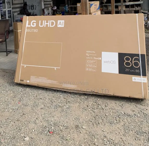 Secure New 86 Inch Class Lg Uhd Ai Ua75 Smart Tv 2025 · Photo 1