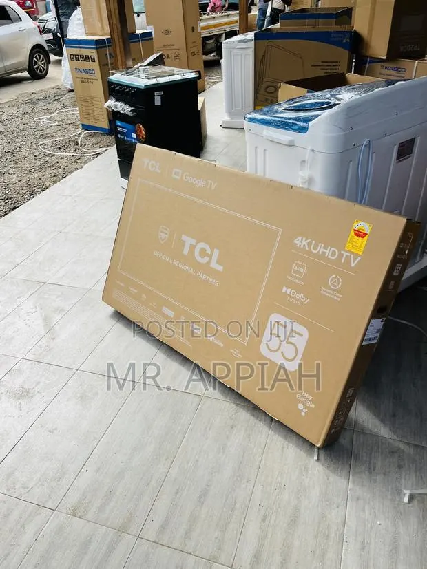 TCL 55′′ Ultra Hd Smart Digital Satellite Tv(55p635)Black · Photo 1