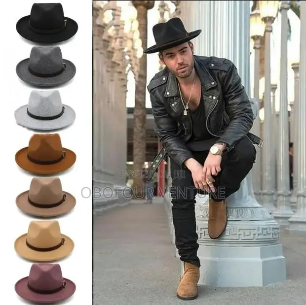 Men and Women Fedora Hat Stylish Hat With Elegant Designs, Cool Price. · Photo 1