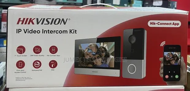 Hikvision Ip Video Intercom Kit Ds-Kis603 Hik-Connect App 7’’ Screen · Photo 1