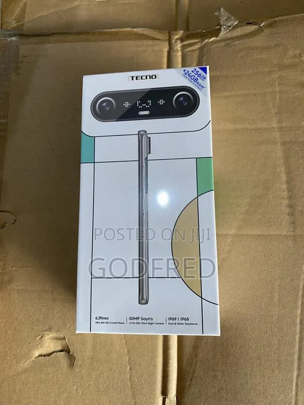 New Tecno Camon Slim 256 GB White · Photo 1
