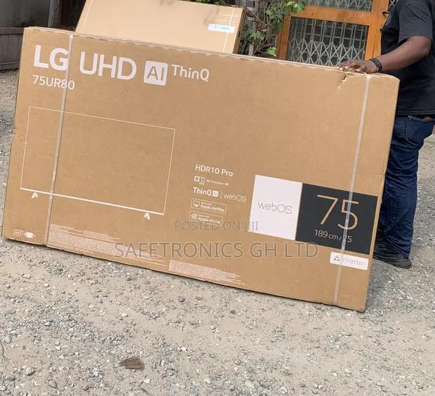 Recommend LED 4K Uhd LG 75 Inch Android 75UR80 TV · Photo 1