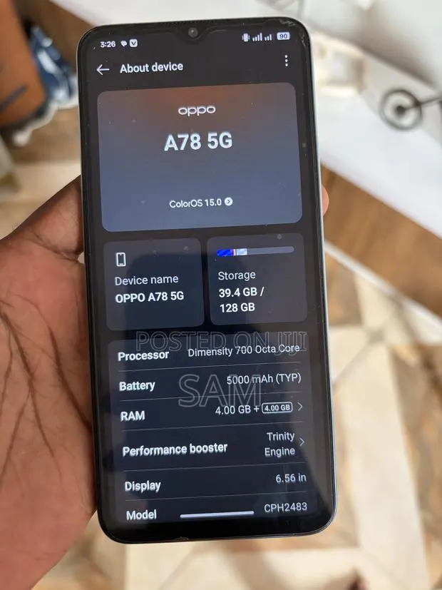 Oppo A78 5G 128 GB · Photo 1
