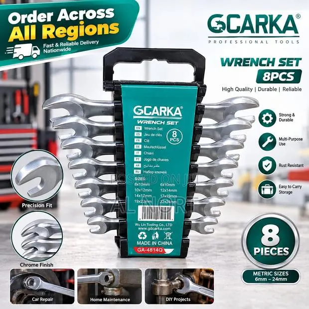 8-Piece Wrench/Spanner Set · Photo 1