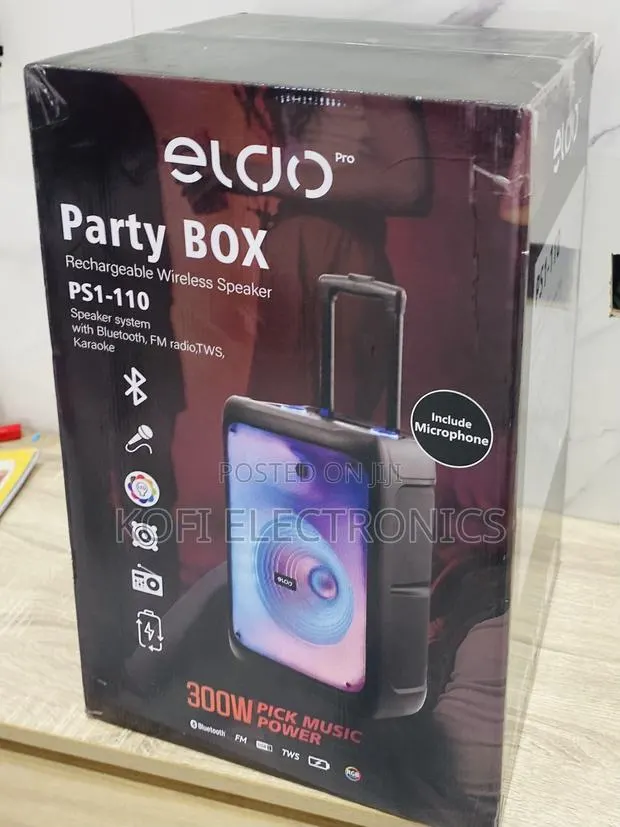 Superb Eldo Ps1-110 Single 12” Speaker With Mic for Stage · Photo 1