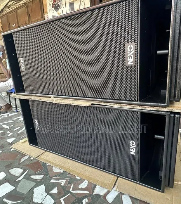 Nexo RS18 Passive Double Bass Speakers