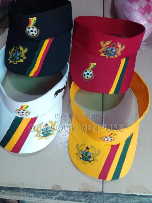 Golf Ghana Design Sun Visor Hats Uv Protection Beach Hats Golf Caps · Photo 1