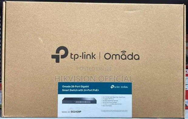 Tplink- Tl-sg2428p- 28-port Gigabit Smart Switch With 24-port Poe+ · Photo 1
