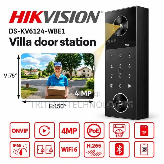 Hikvision Ds-Kv6124-Wbe1 Villa Door Station · Photo 1