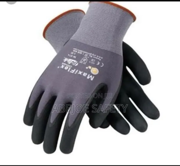 MaxiFlex Safety Gloves – Breathable Grip Work Gloves · Photo 1