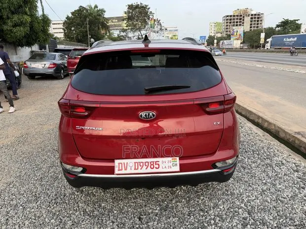 Kia Sportage EX AWD 2020 Red · Photo 1