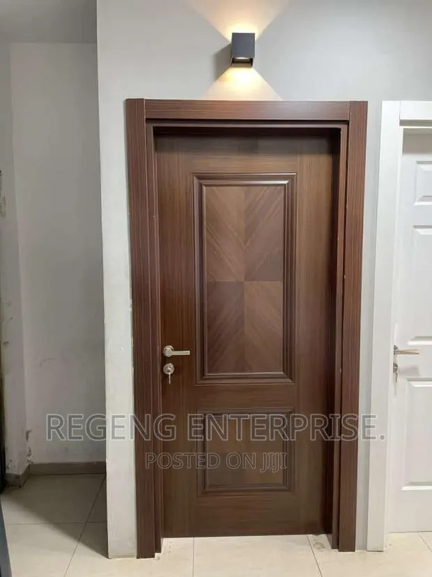 Luxury Turkish PVC Wooden Door / With Accessories · Photo 1