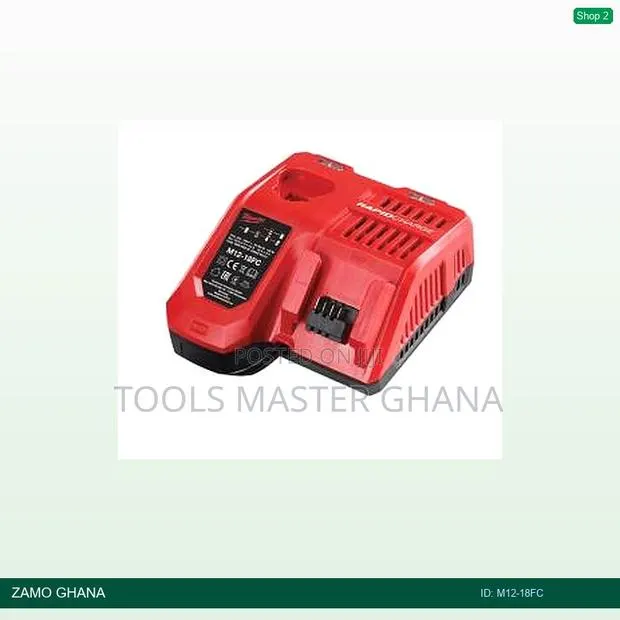 12v-18v Charger Fast M12/M18/M14 26/47/59min 2-9a - M12-18fc · Photo 1