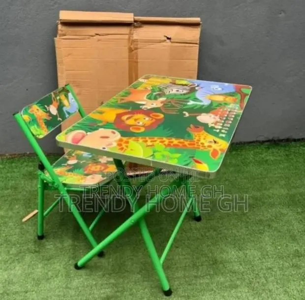 Kids Learning Table With Chair · Photo 1