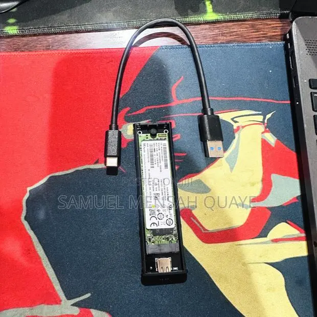 M.2 SSD Sata 256 in an SSD Enclosure · Photo 1