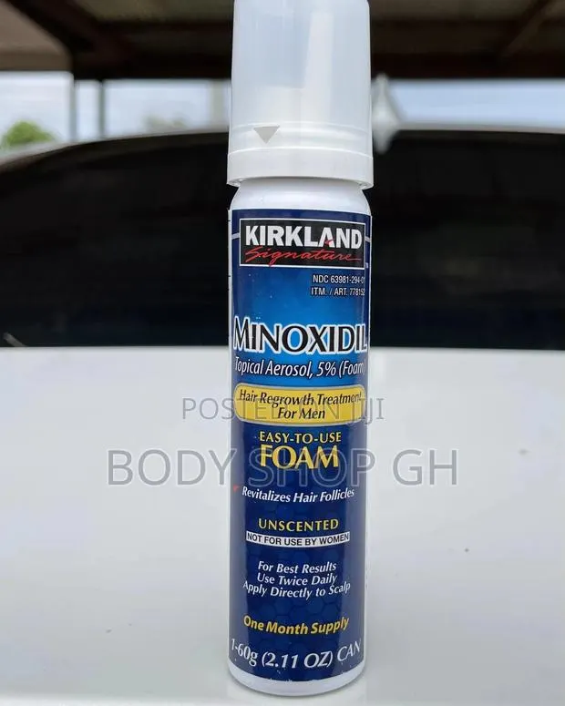 Kirkland Minoxidil Foam for Hairloss, Baldness Beard Growt · Photo 1