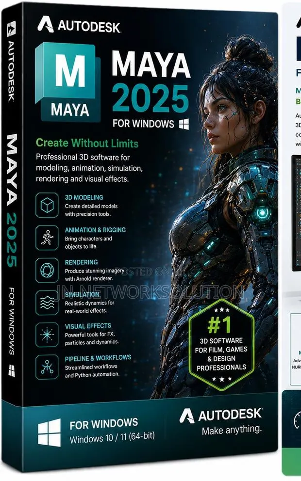 Autodesk Maya 2025 for Windows · Photo 1