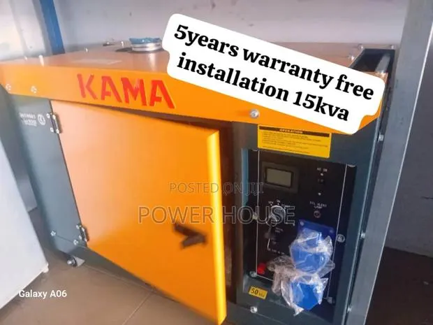 Rock Grand Panel 16500watts 15kva Kama Diesel Generator · Photo 1
