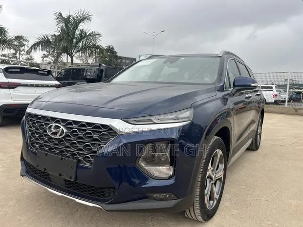 Hyundai Santa Fe Limited 2.0T FWD 2020 Blue · Photo 1