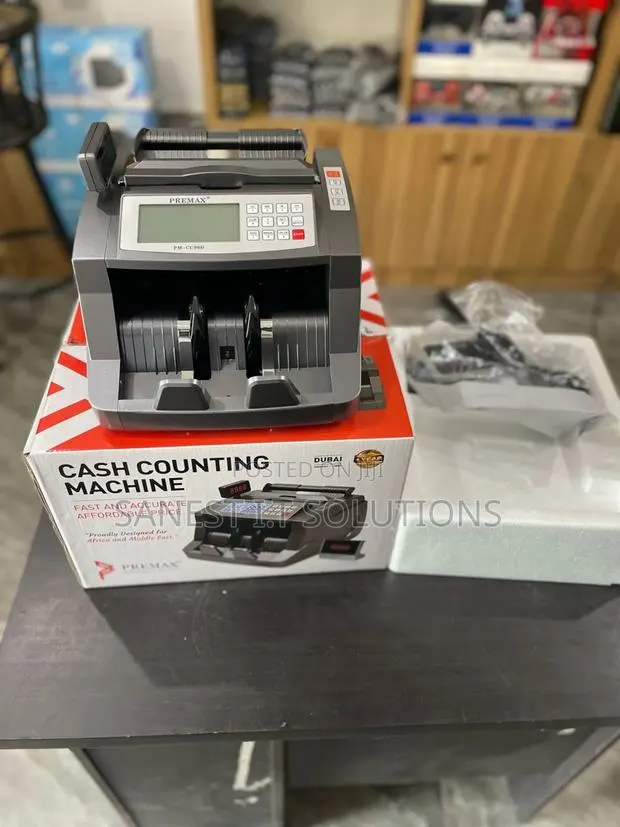 Premax Money Cash Counting Machine 90d Counterfeit Detector · Photo 1