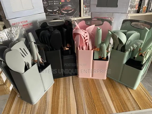 19 in 1 Kitchen Ladle and Knife Set · Photo 1