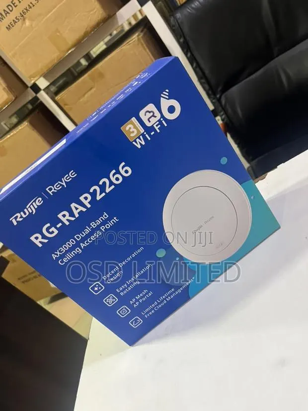 Next-Gen Speed, Zero Lag: Upgrade to Ruijie Reyee RG-RAP2266 Wi-Fi 6 · Photo 1