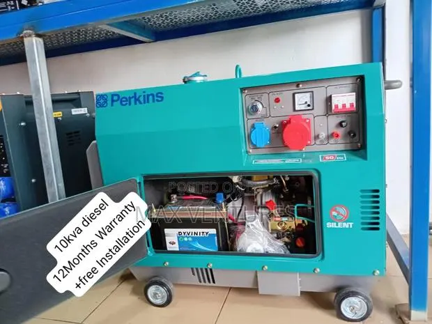 Perkins 10kva Diesel Generator Aether Shield Home Power Gen · Photo 1