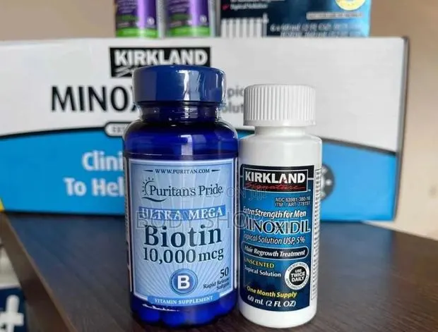 Kirkland Minoxidil + Biotin Beard Growth Combo Pack · Photo 1