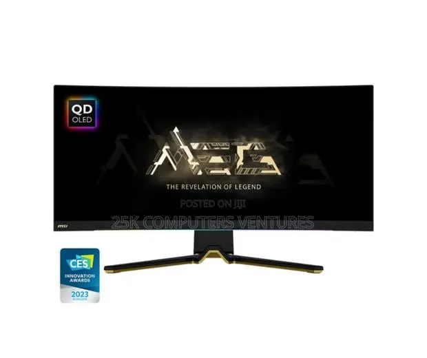 Msi Meg 342c Qd-Oled 34′′ Curve Monitor 3440×1440 175hz Hdmi/Dp/Type-C · Photo 1