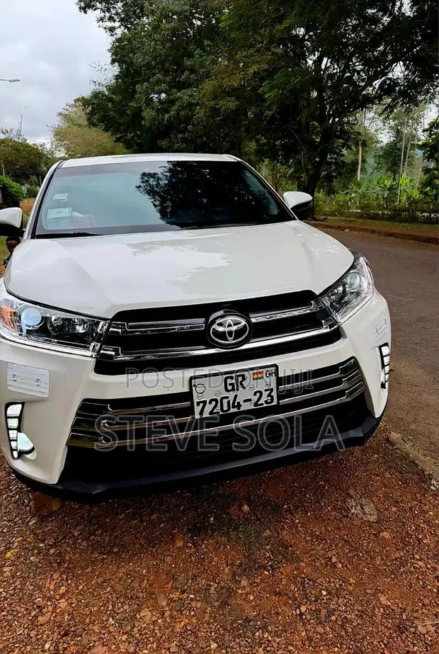 Toyota Highlander Limited Platinum V6 4x4 (3.5L 6cyl 6A) 2016 White · Photo 1