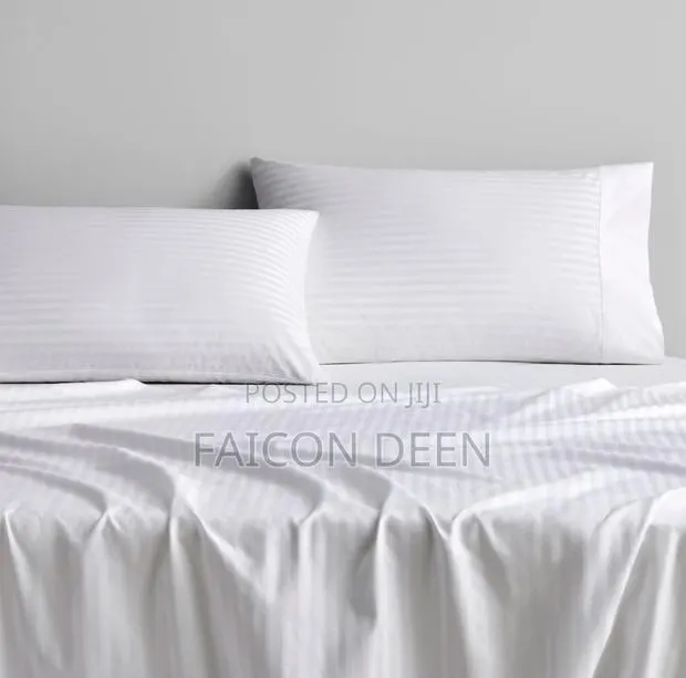 Classic Stripes, Timeless Comfort( 2 Cotton Bedsheets , 4 Pillow Cases · Photo 1