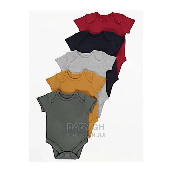 Colourful 5 Pack Bodysuits · Photo 1