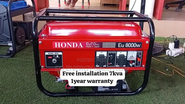 Honda 7kva Petrol Generator Reliable Electricity Backup 7kva · Photo 1
