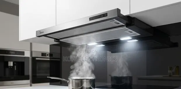 Midea Pull-Out Telescopic Cooker Hood Modern Compact Design · Photo 1