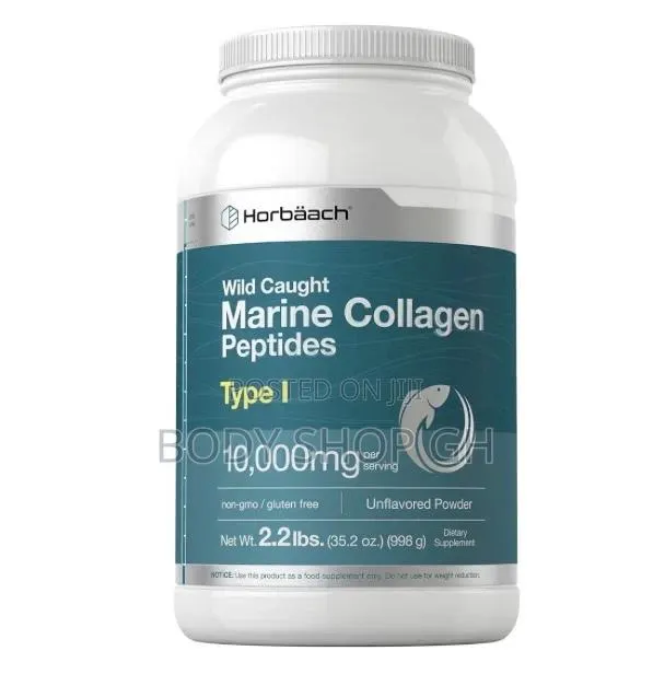 Horbäach Hydrolyzed Collagen Powder | for Skin, Hair, and Nails | · Photo 1