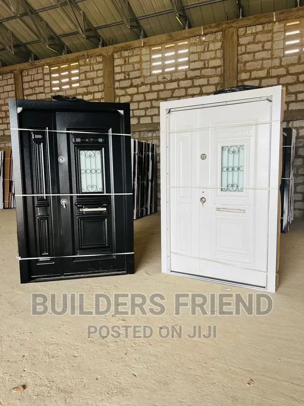 One Half Full Metalic Heavy Security Door+Buglarproof Glass · Photo 1