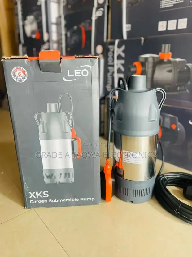 Leo 1.2hp Submersible Water Pump · Photo 1
